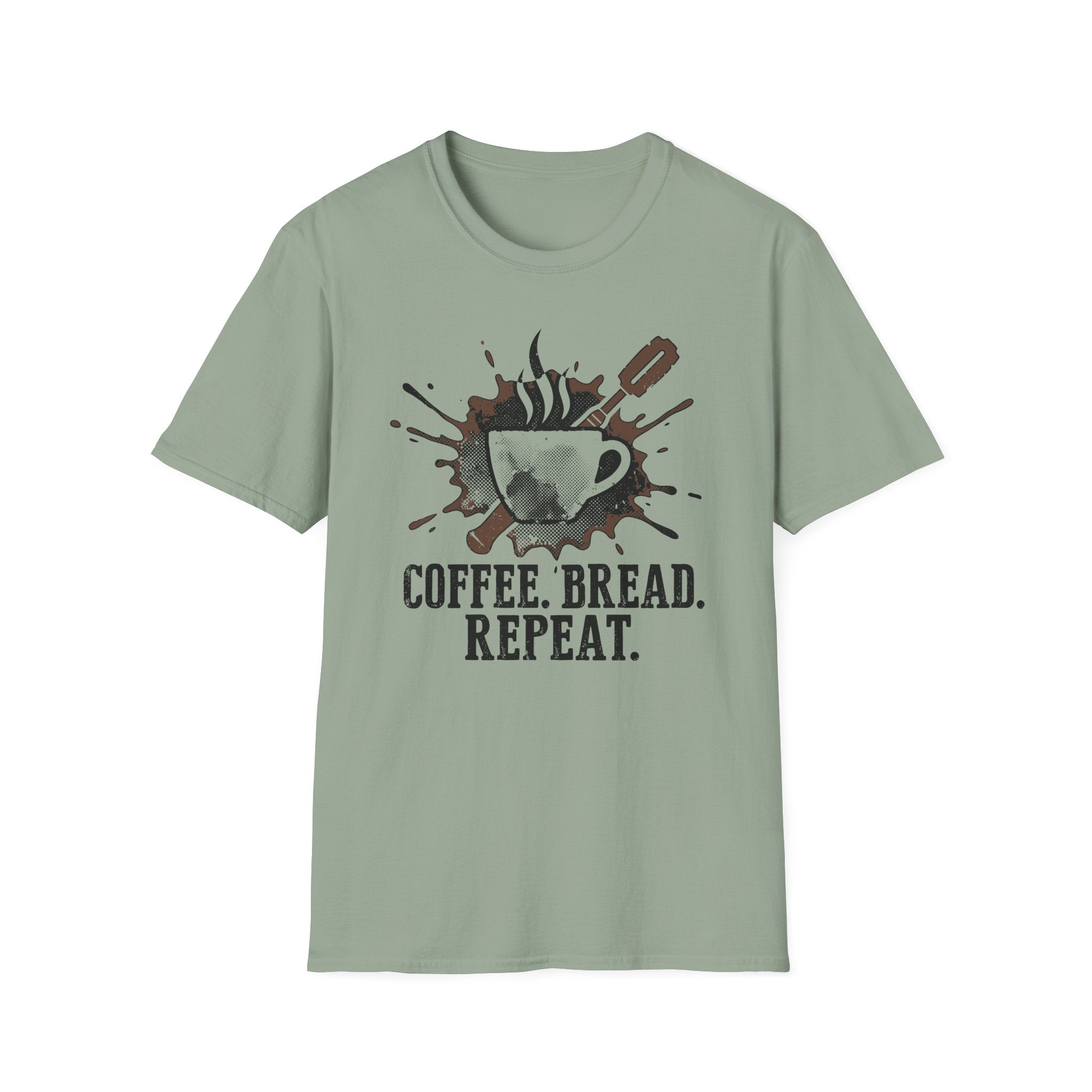 Coffee Bread Repeat Cup T-Shirt