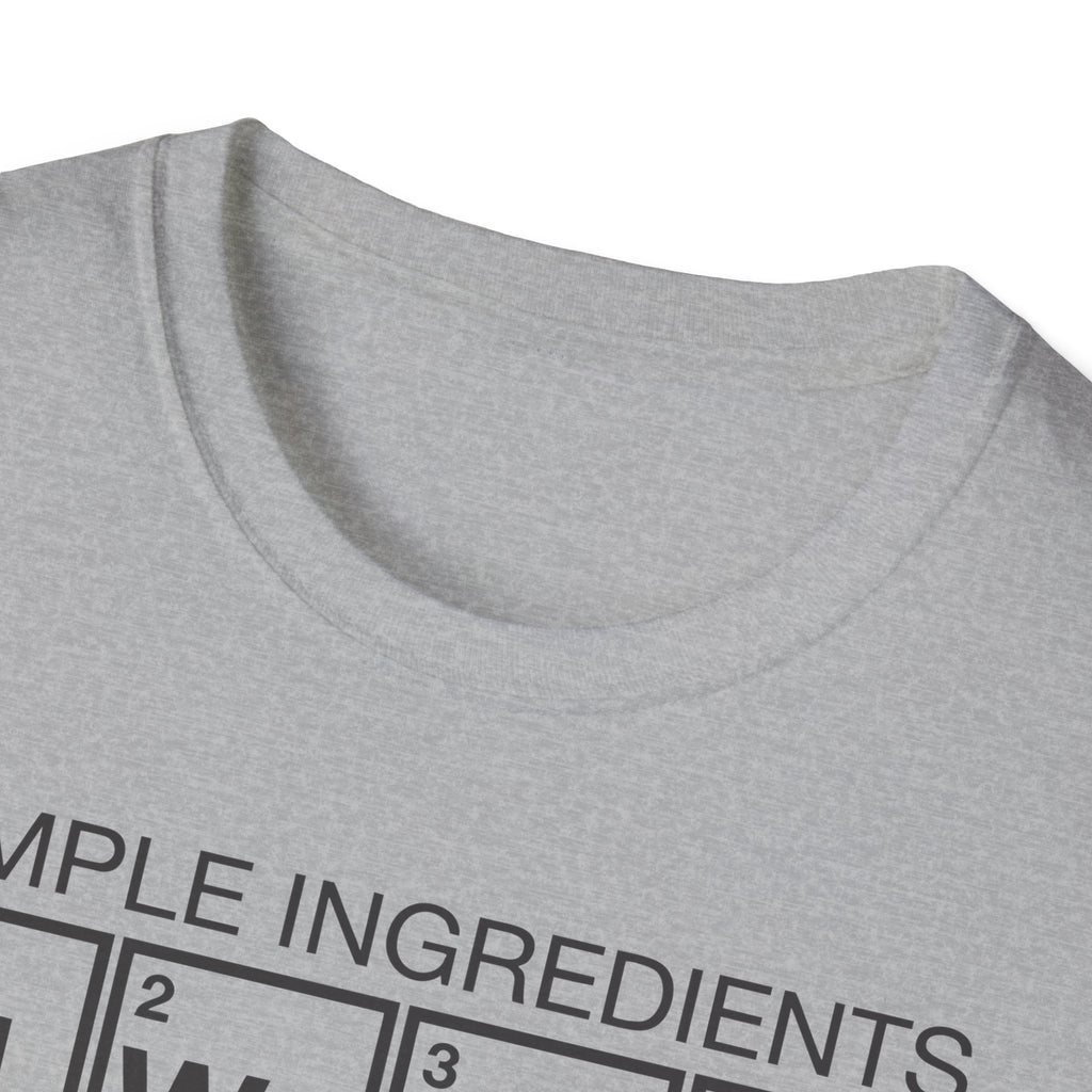 Simple Ingredients Table T-Shirt
