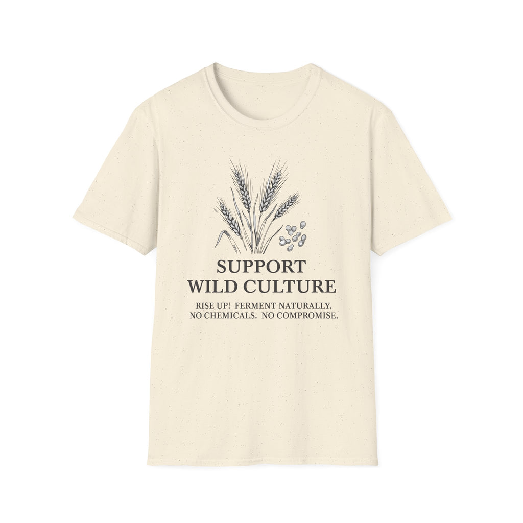 Support Wild Culture Wheat T-Shirt