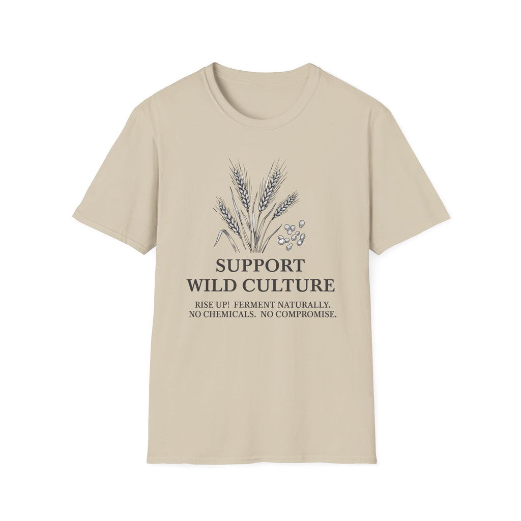 Support Wild Culture Wheat T-Shirt