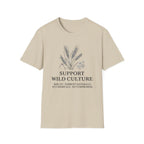 Support Wild Culture Wheat T-Shirt