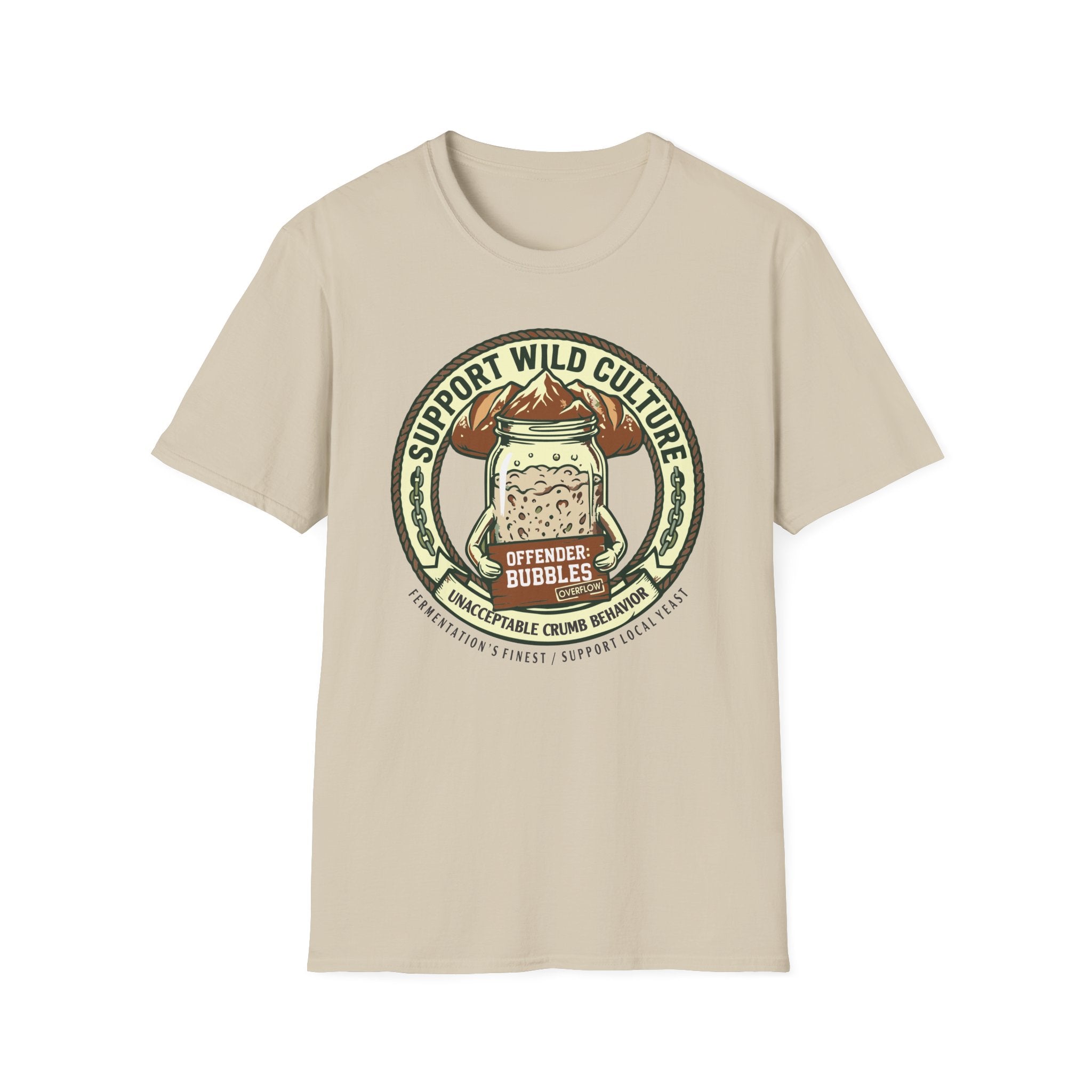 Support Wild Culture Mountain T-Shirt