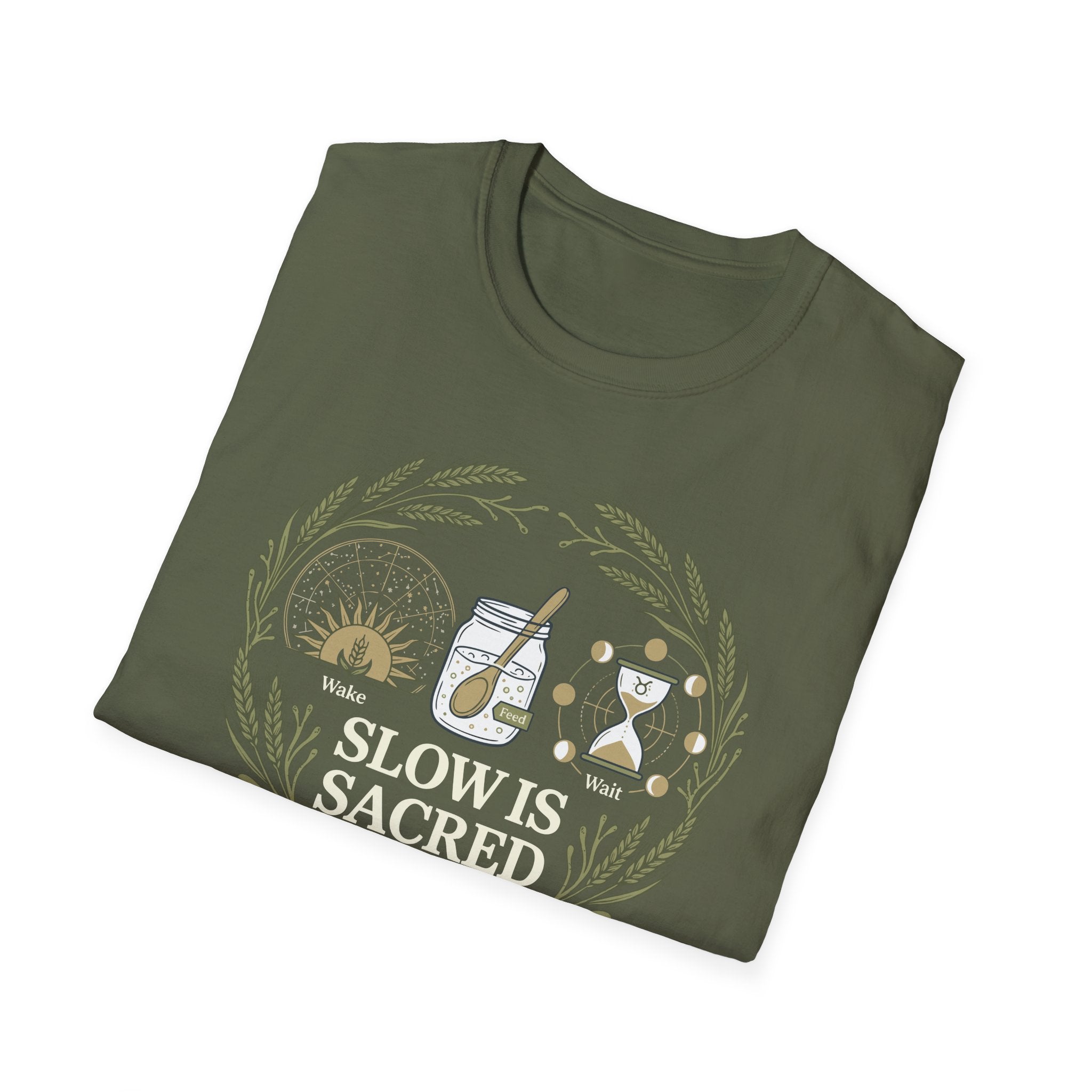 Slow is Sacred Wheat T-Shirt