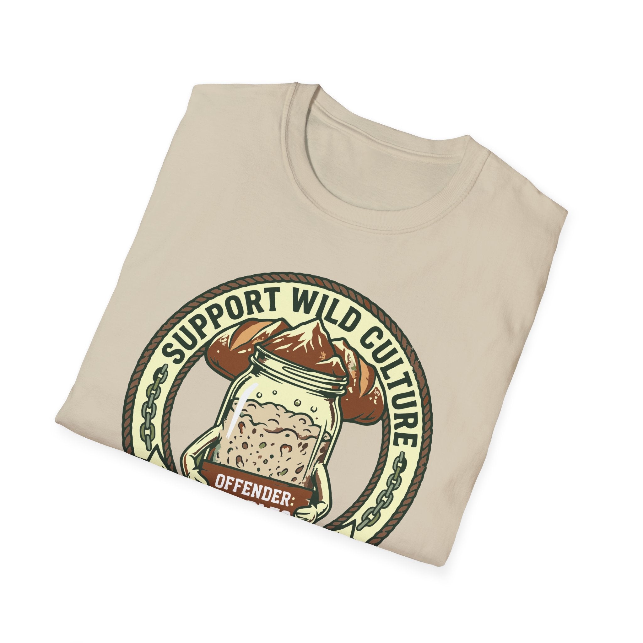 Support Wild Culture Mountain T-Shirt