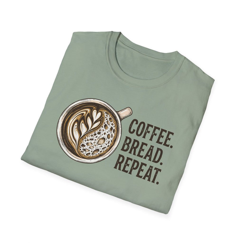 Coffee Bread Repeat T-Shirt