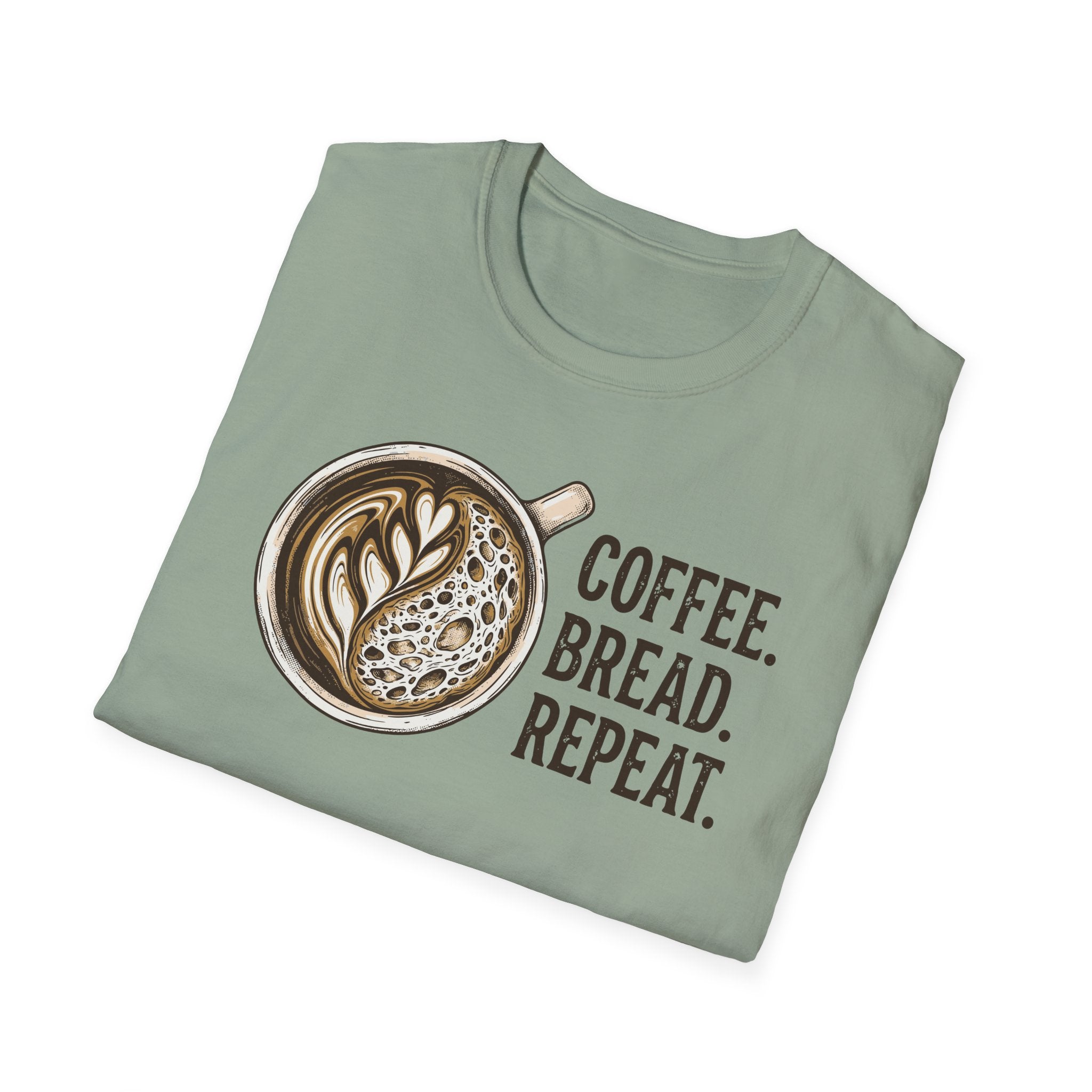 Coffee Bread Repeat T-Shirt