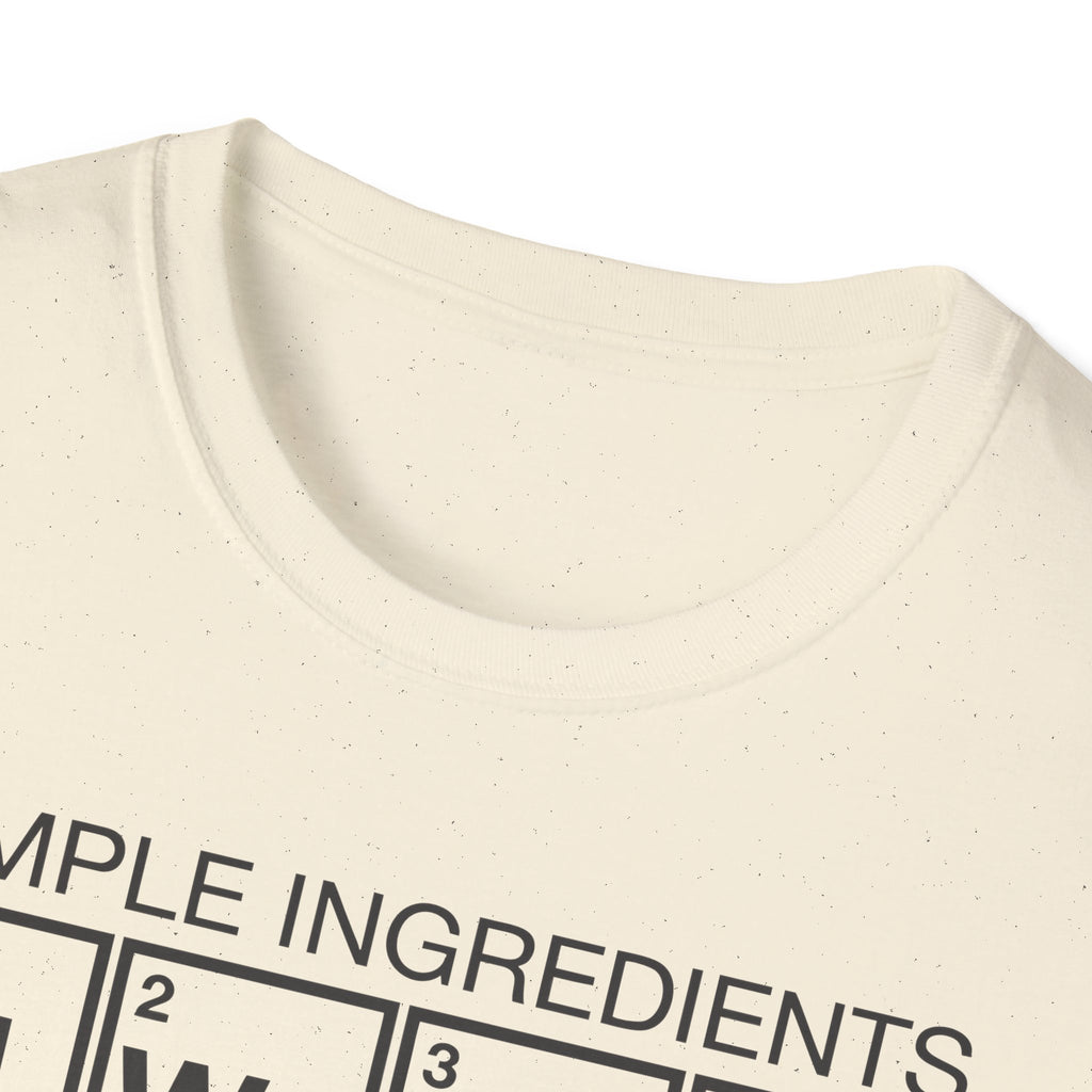 Simple Ingredients Table T-Shirt