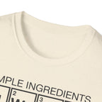 Simple Ingredients Table T-Shirt