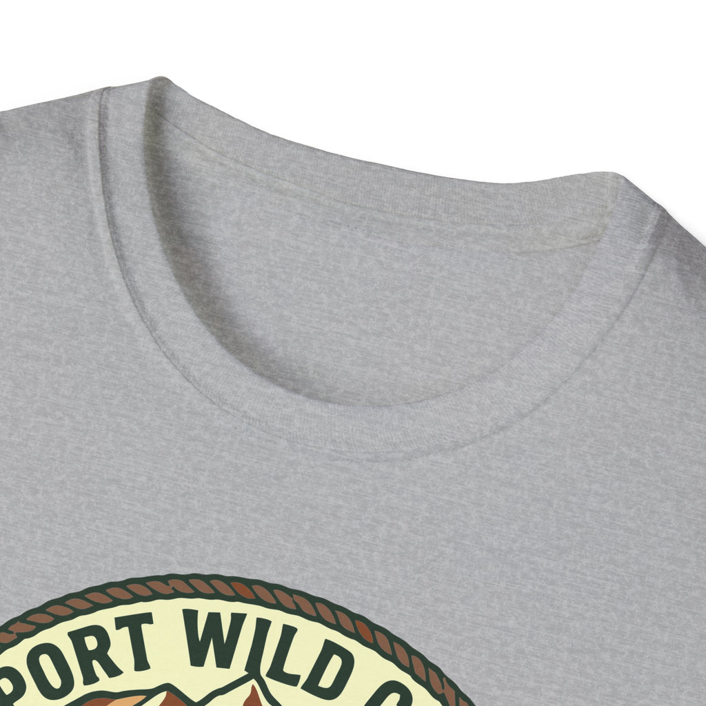Support Wild Culture Mountain T-Shirt