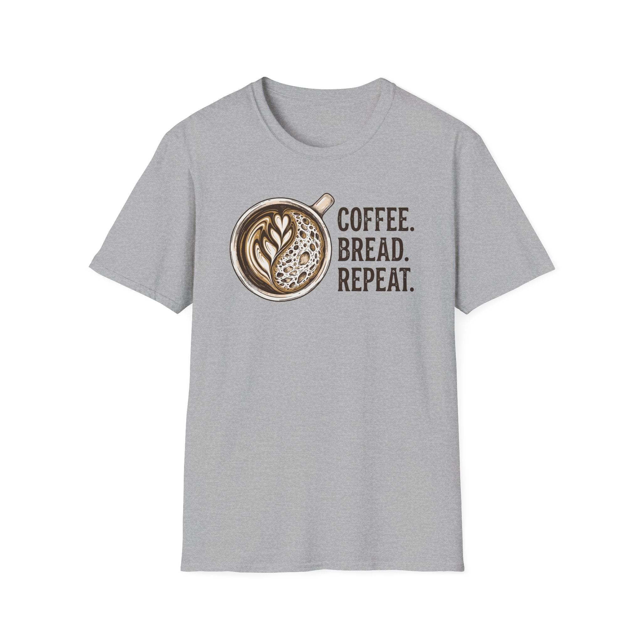 Coffee Bread Repeat T-Shirt