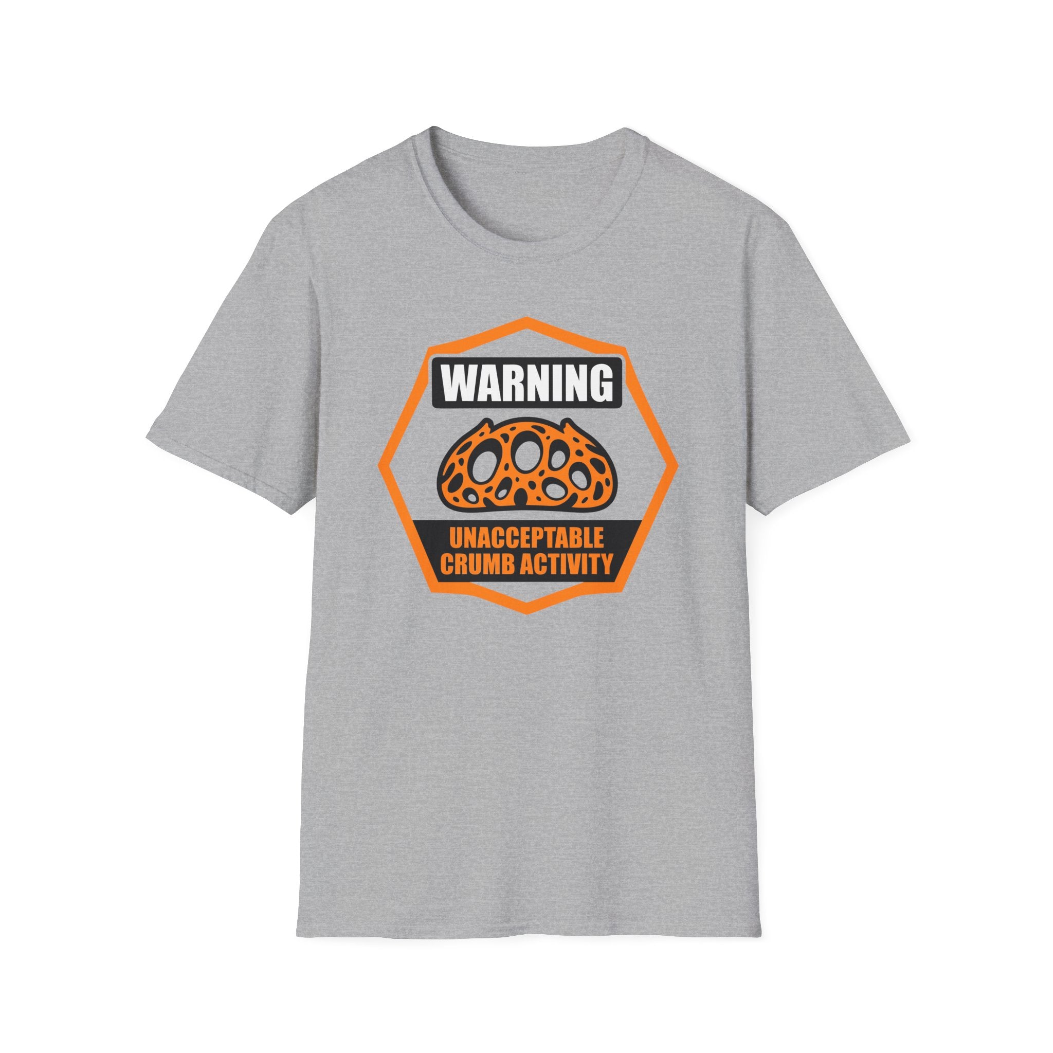 Unacceptable Crumb Activity Warning T-Shirt