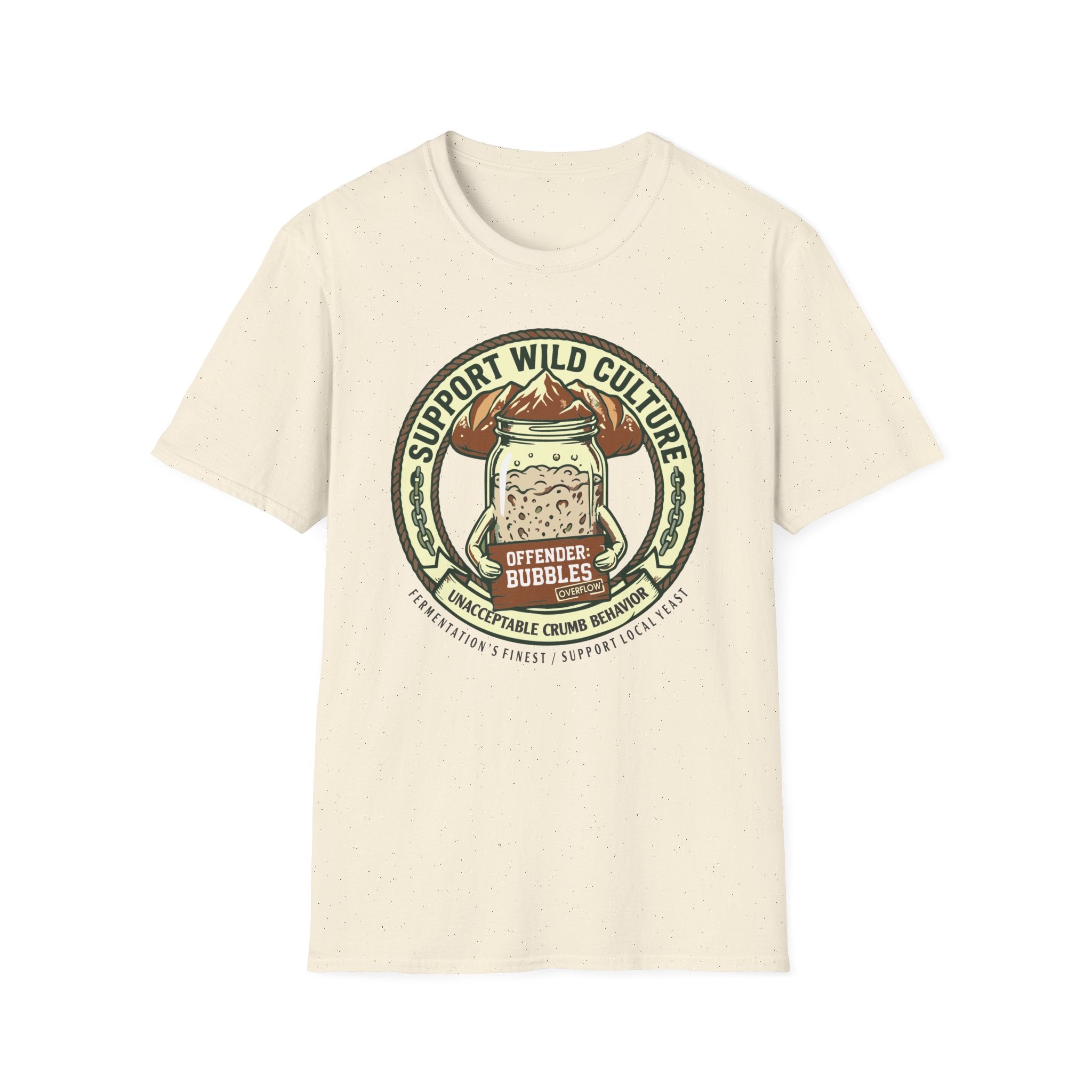 Support Wild Culture Mountain T-Shirt