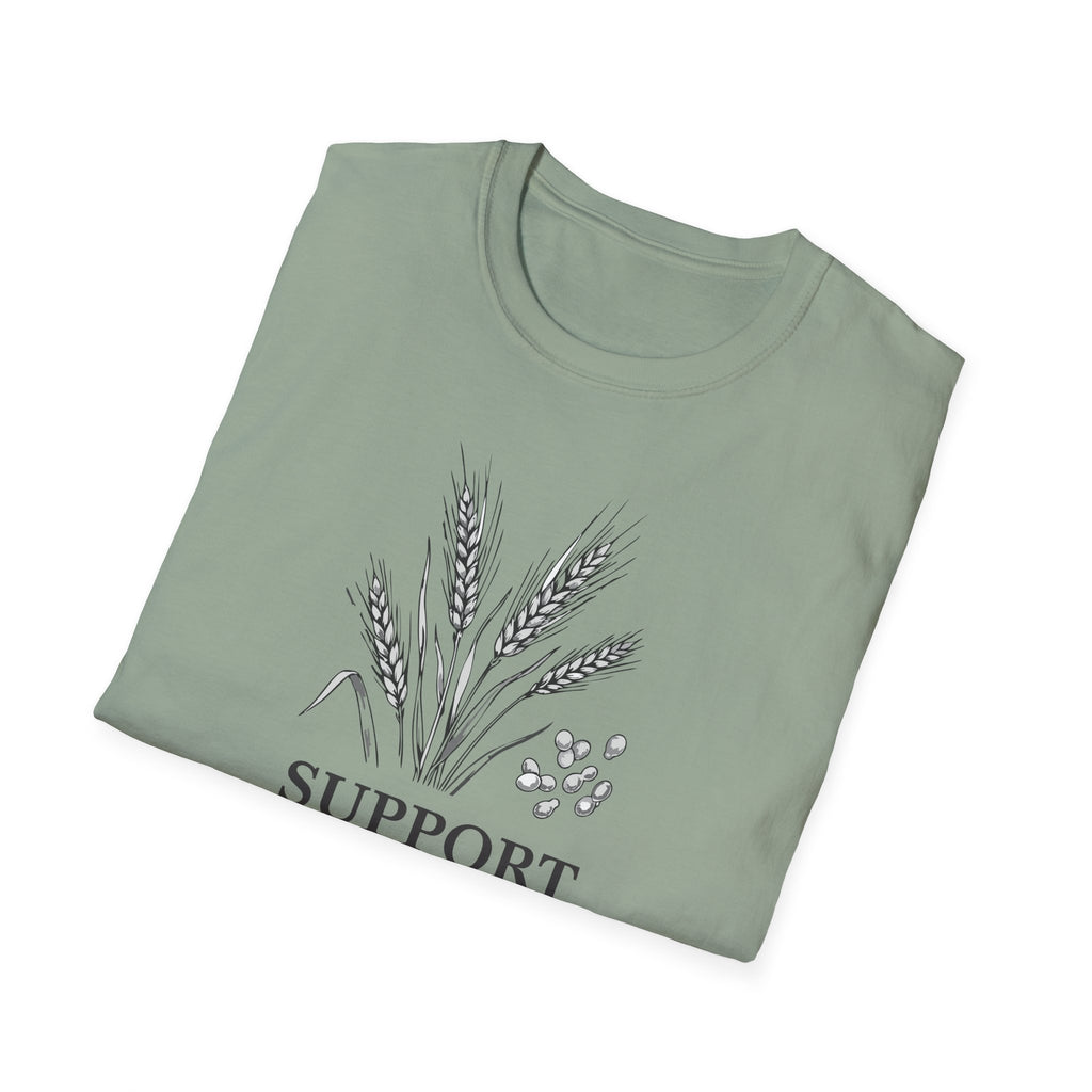 Support Wild Culture Wheat T-Shirt