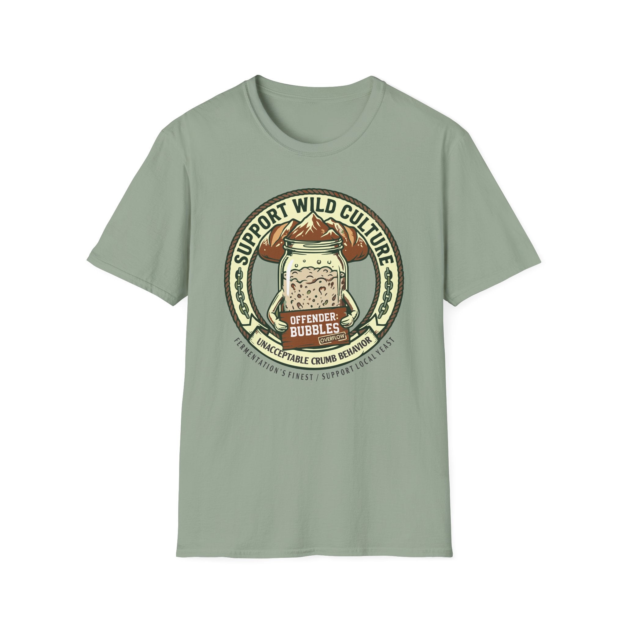 Support Wild Culture Mountain T-Shirt
