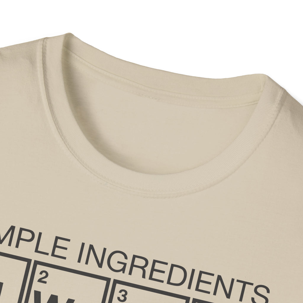 Simple Ingredients Table T-Shirt