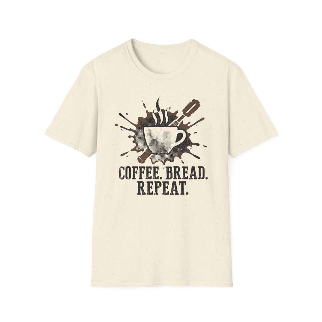 Coffee Bread Repeat Cup T-Shirt
