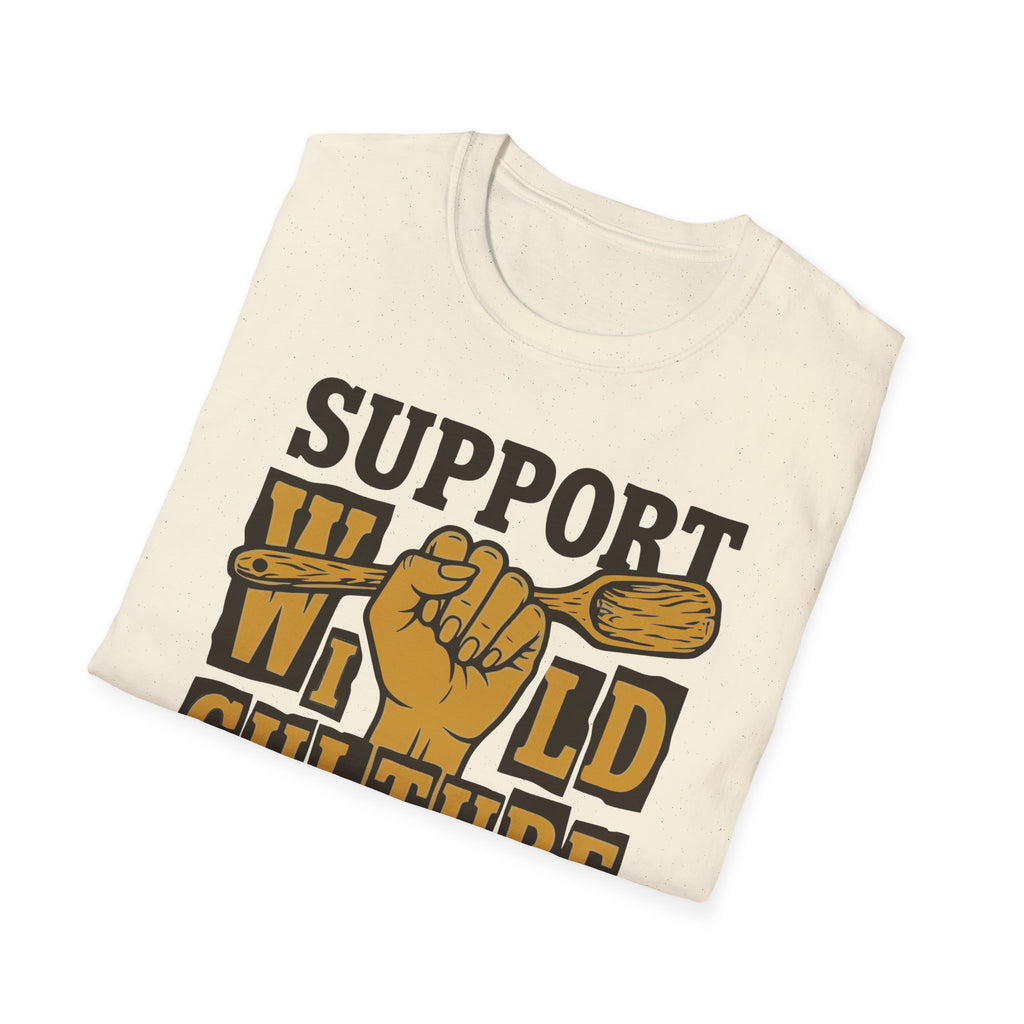 Support Wild Culture Hand T-Shirt