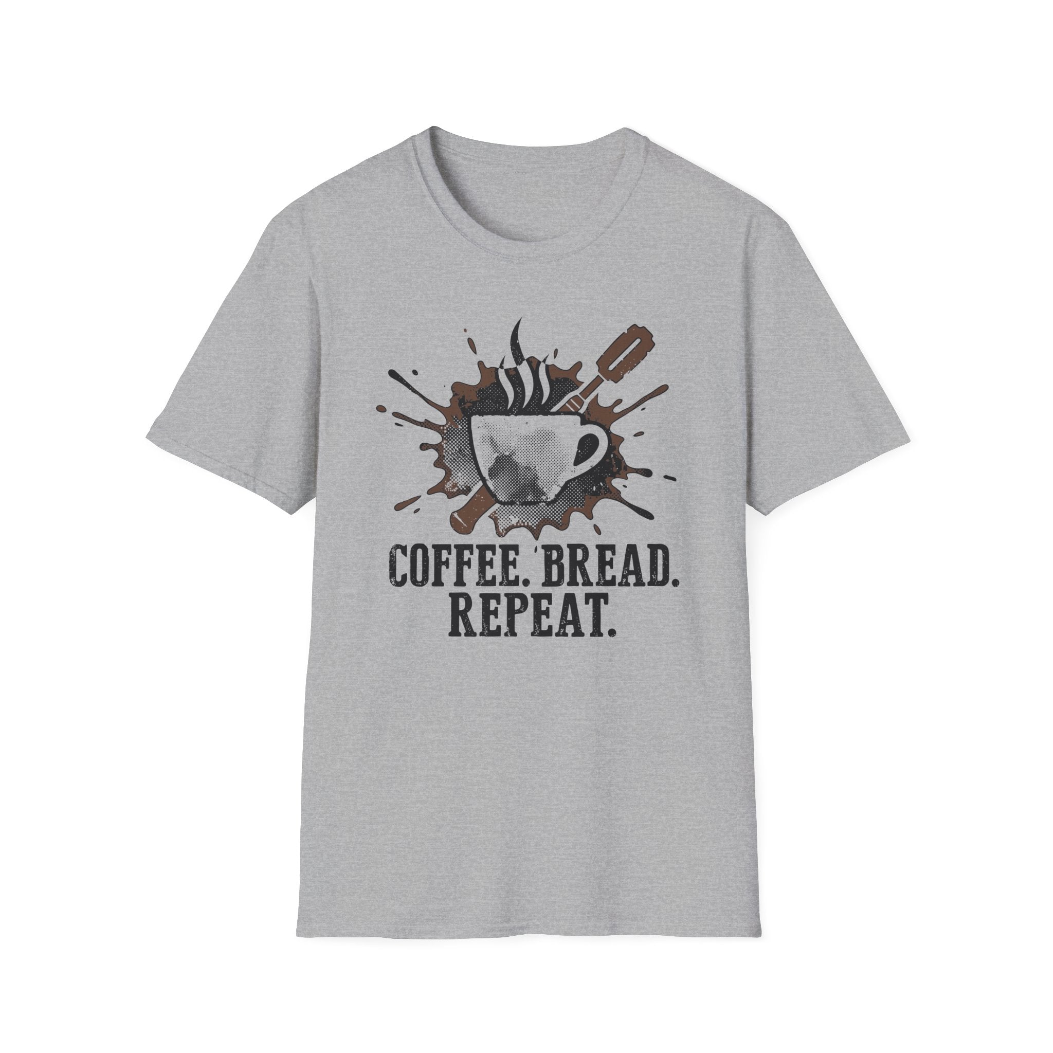 Coffee Bread Repeat Cup T-Shirt