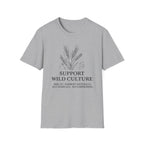 Support Wild Culture Wheat T-Shirt