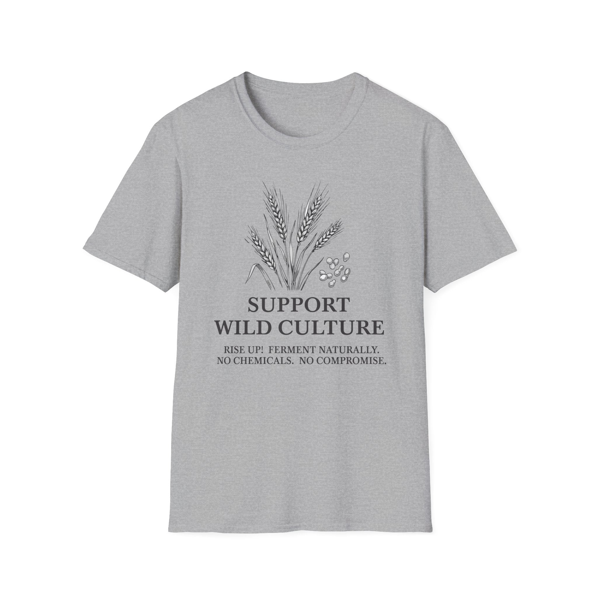 Support Wild Culture Wheat T-Shirt