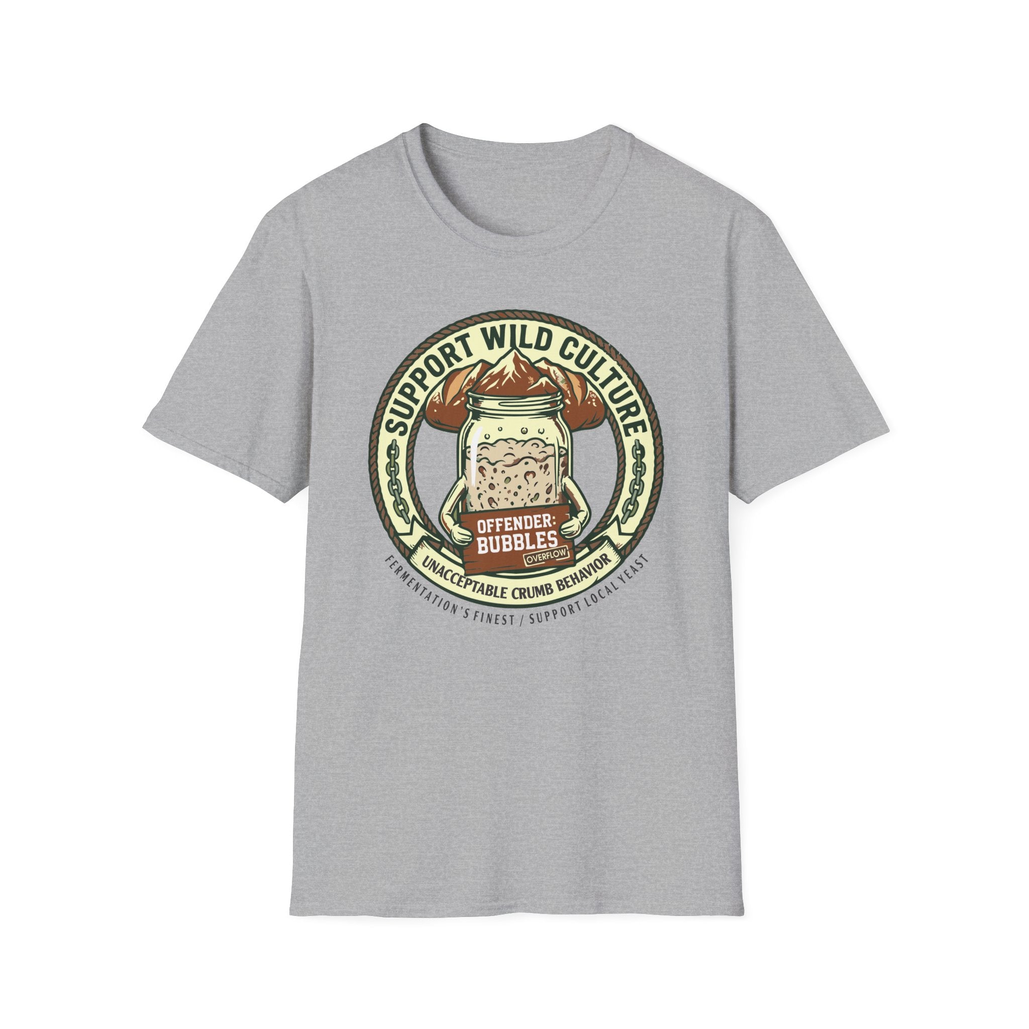 Support Wild Culture Mountain T-Shirt