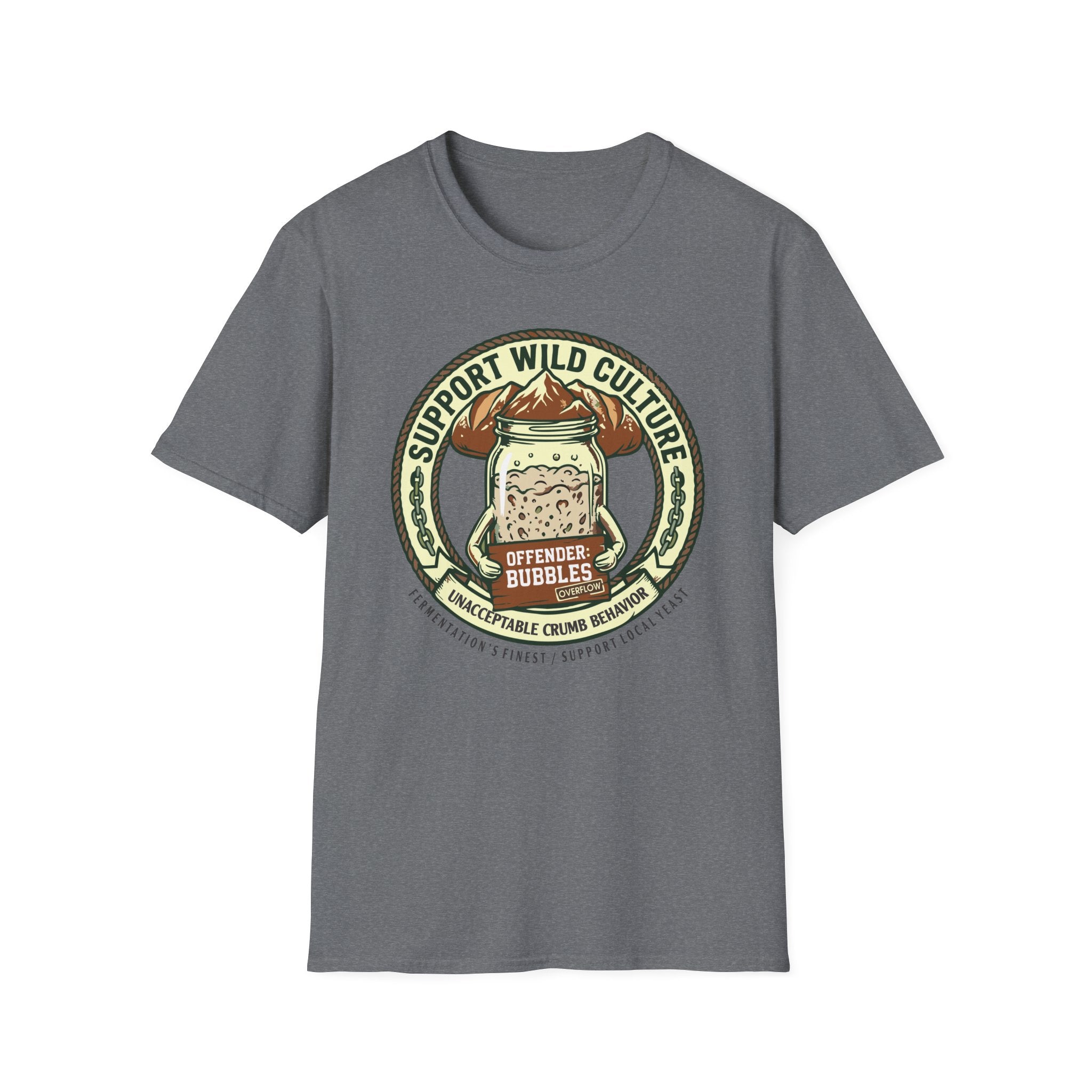 Support Wild Culture Mountain T-Shirt