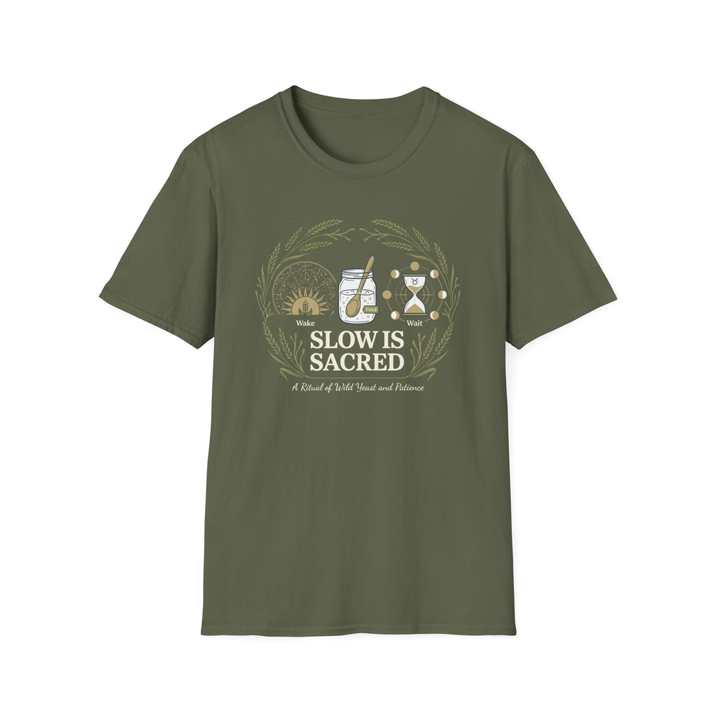 Slow is Sacred Wheat T-Shirt