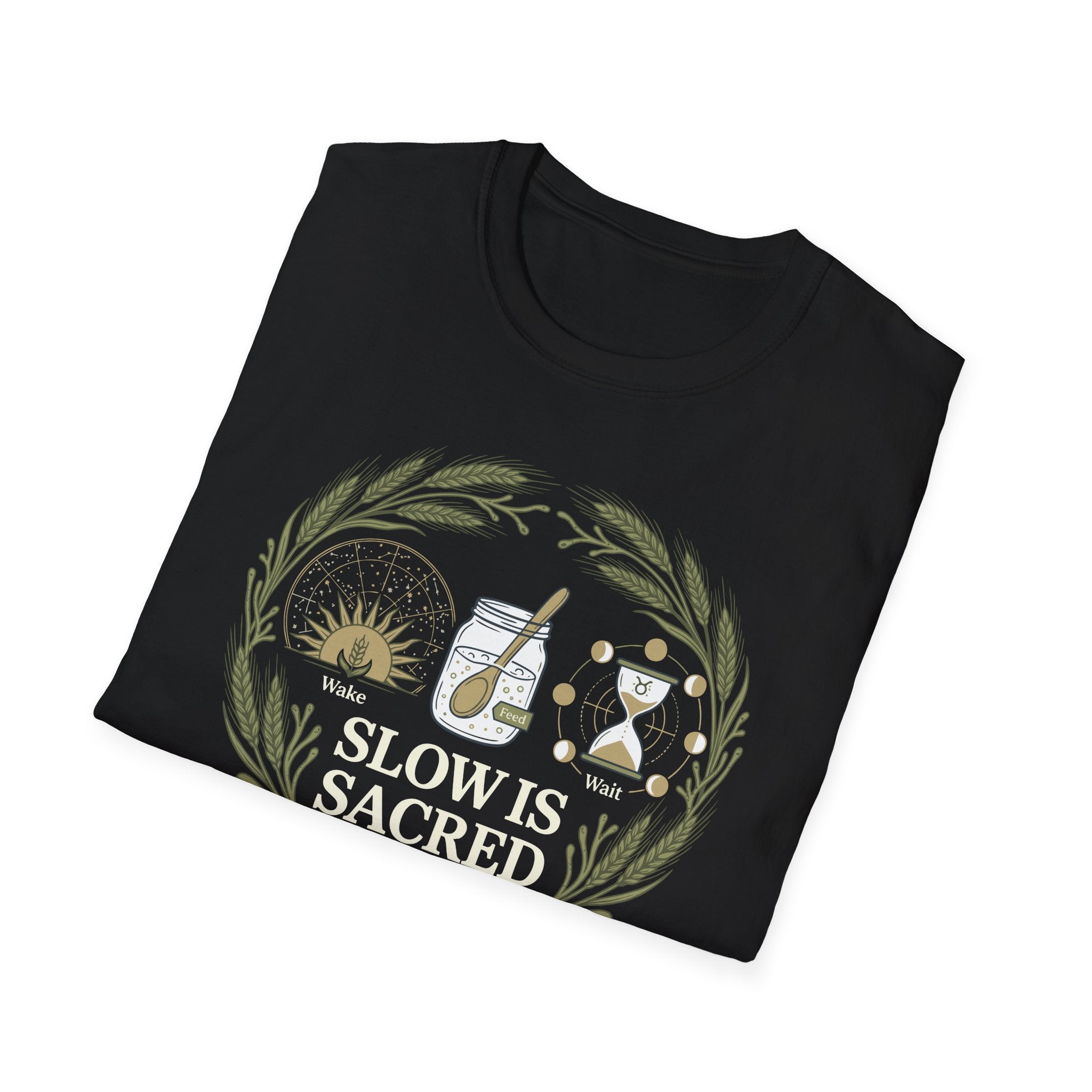 Slow is Sacred Wheat T-Shirt