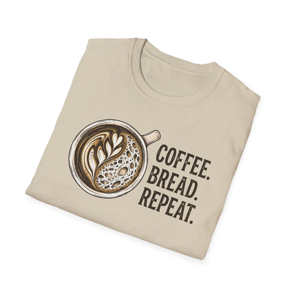 Coffee Bread Repeat T-Shirt