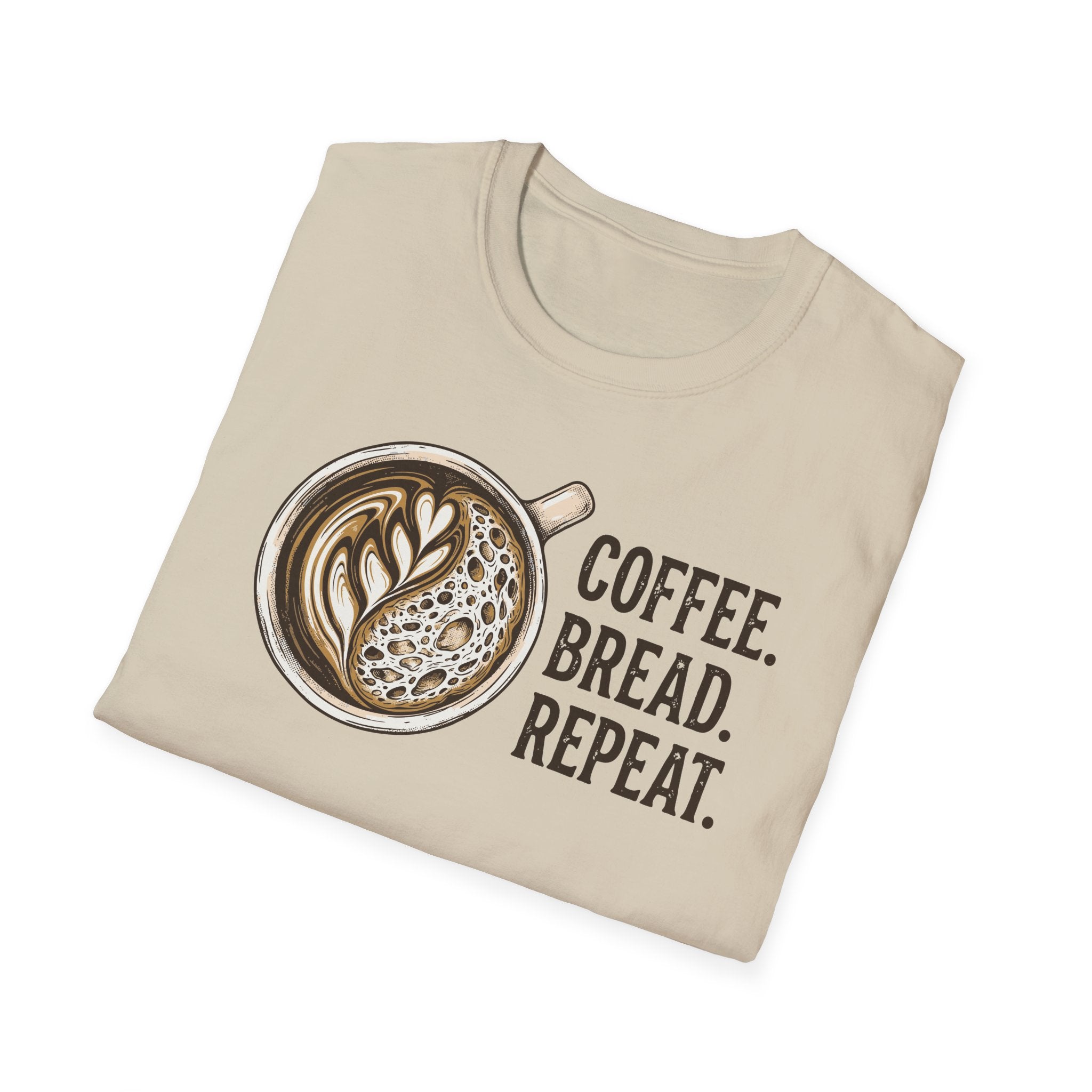 Coffee Bread Repeat T-Shirt