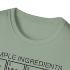 Simple Ingredients Table T-Shirt