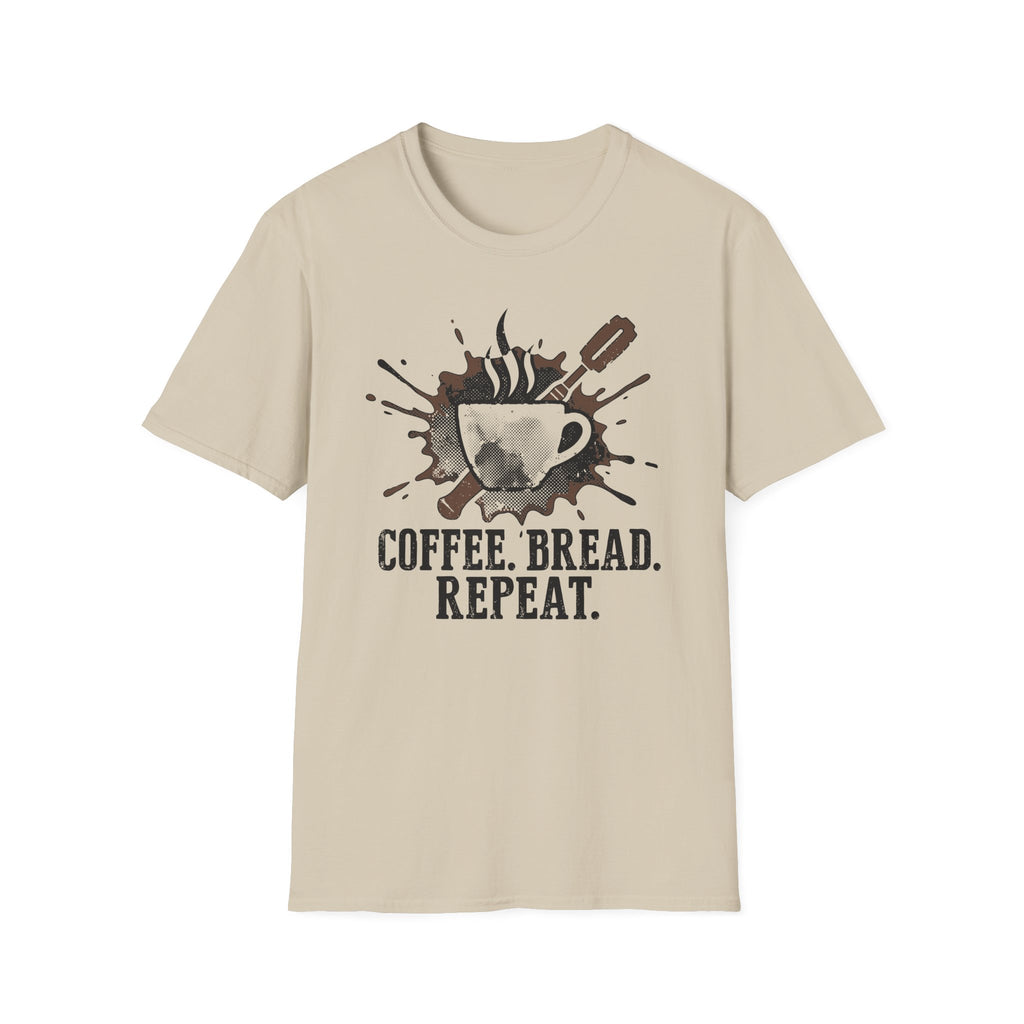 Coffee Bread Repeat Cup T-Shirt