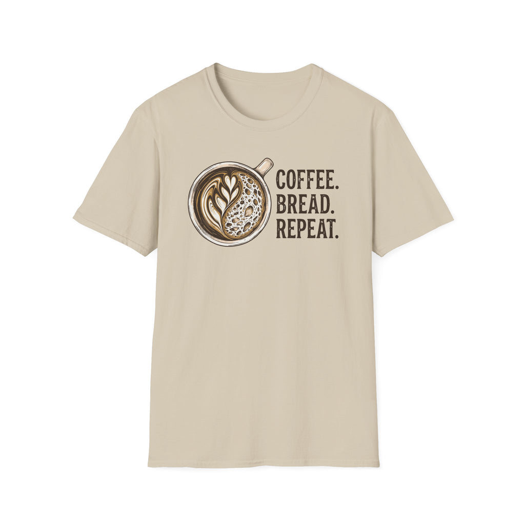 Coffee Bread Repeat T-Shirt