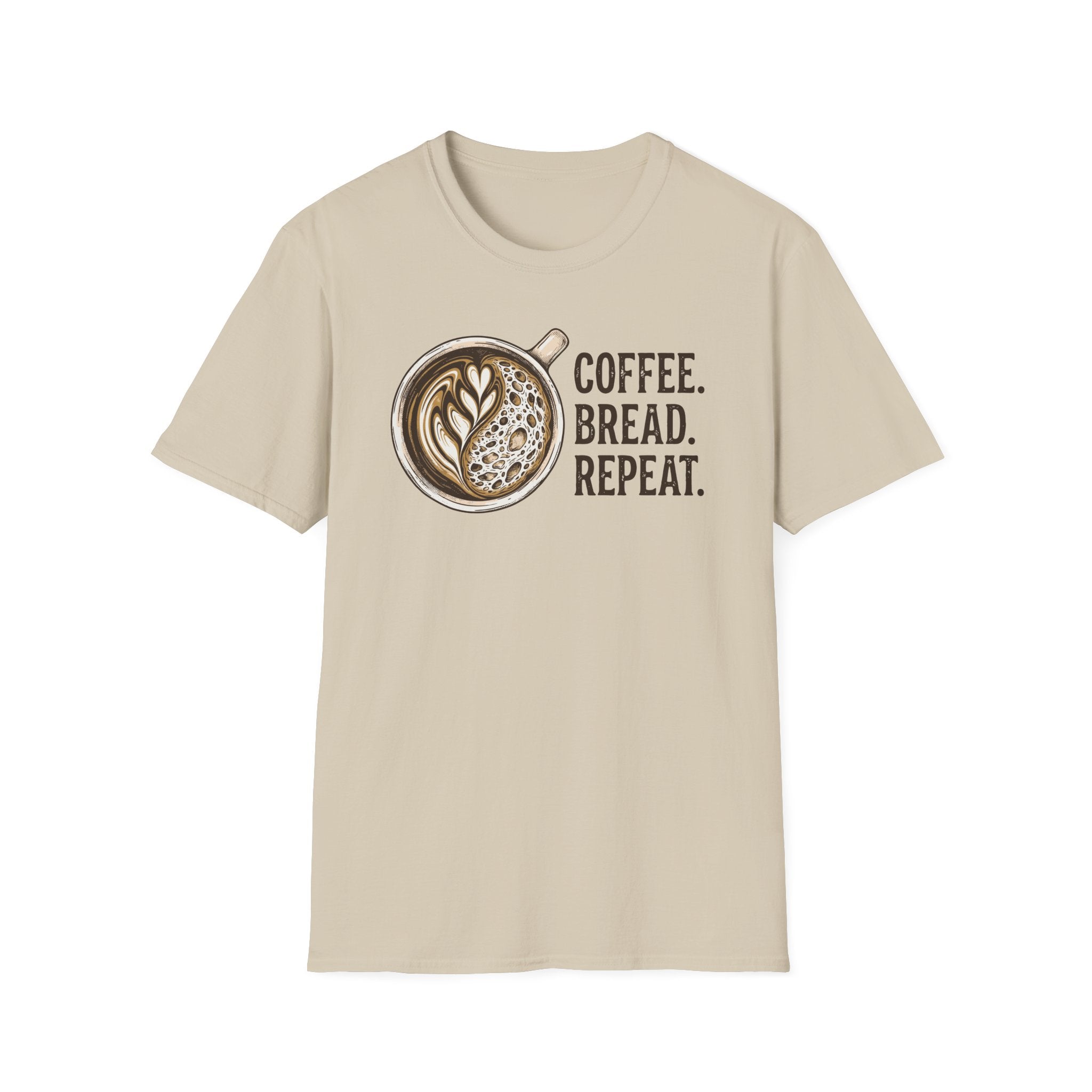 Coffee Bread Repeat T-Shirt