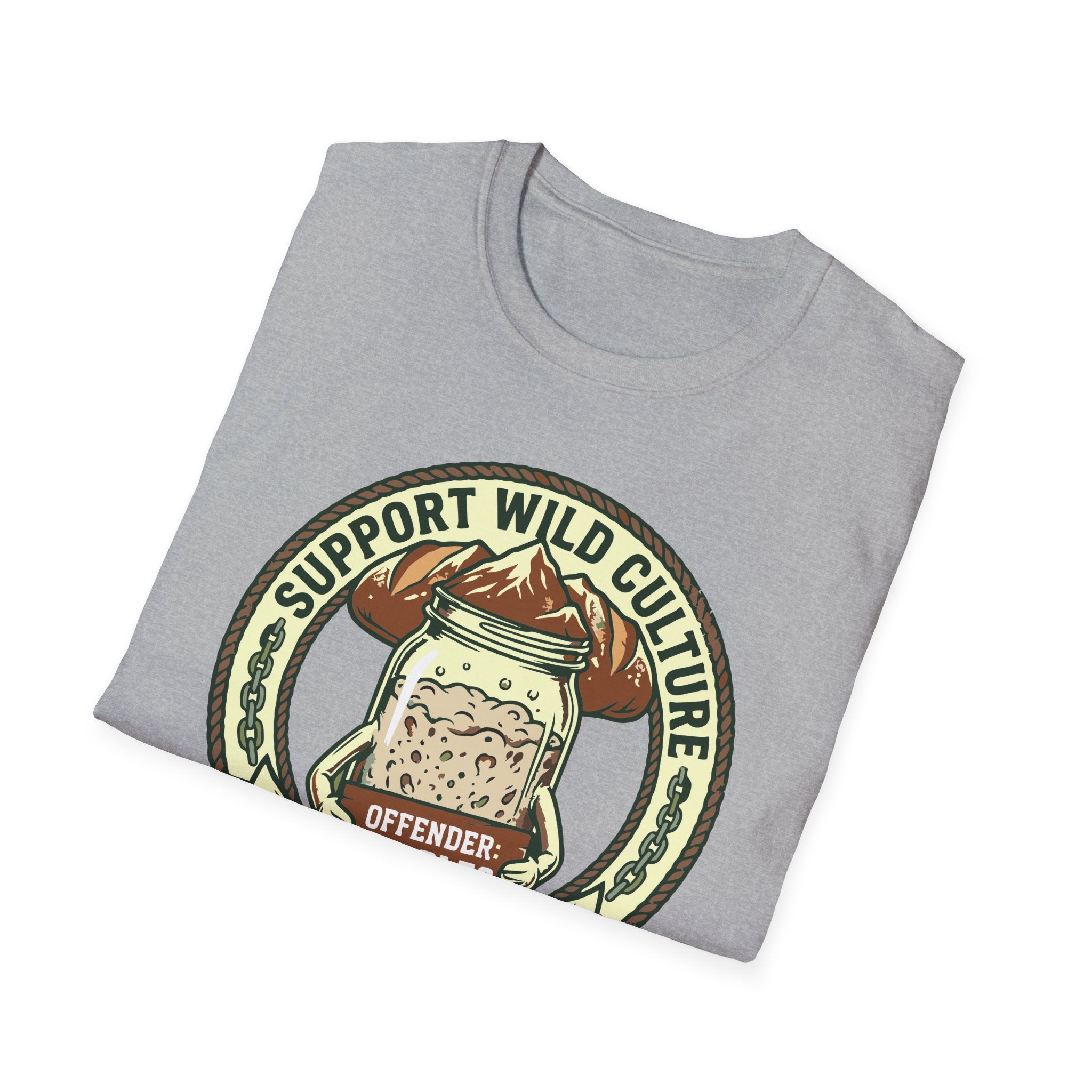 Support Wild Culture Mountain T-Shirt