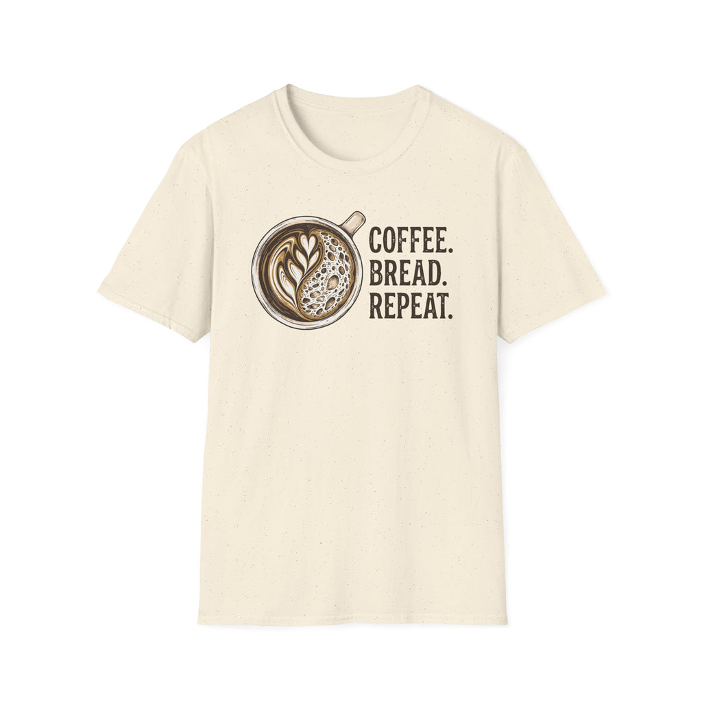 Coffee Bread Repeat T-Shirt