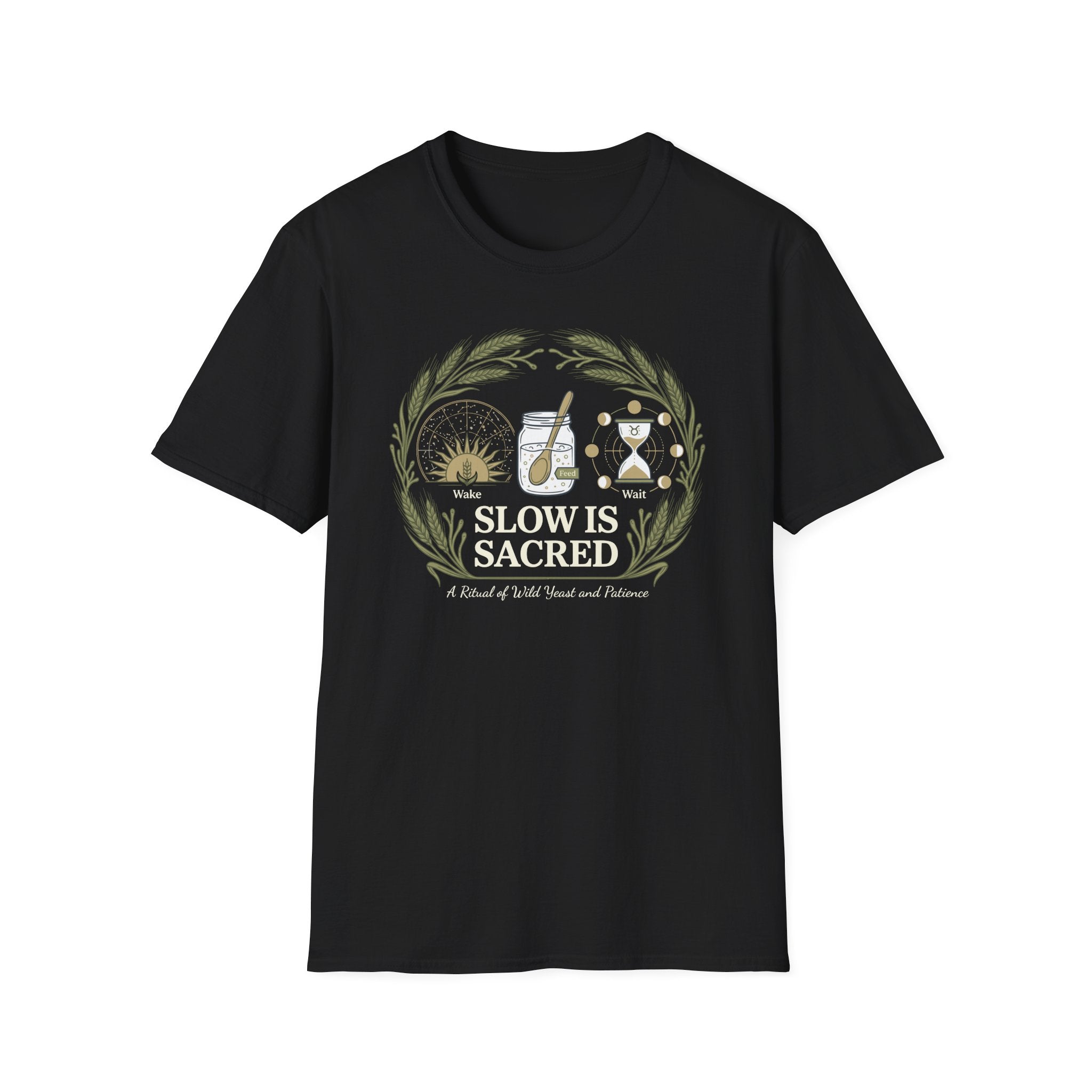 Slow is Sacred Wheat T-Shirt