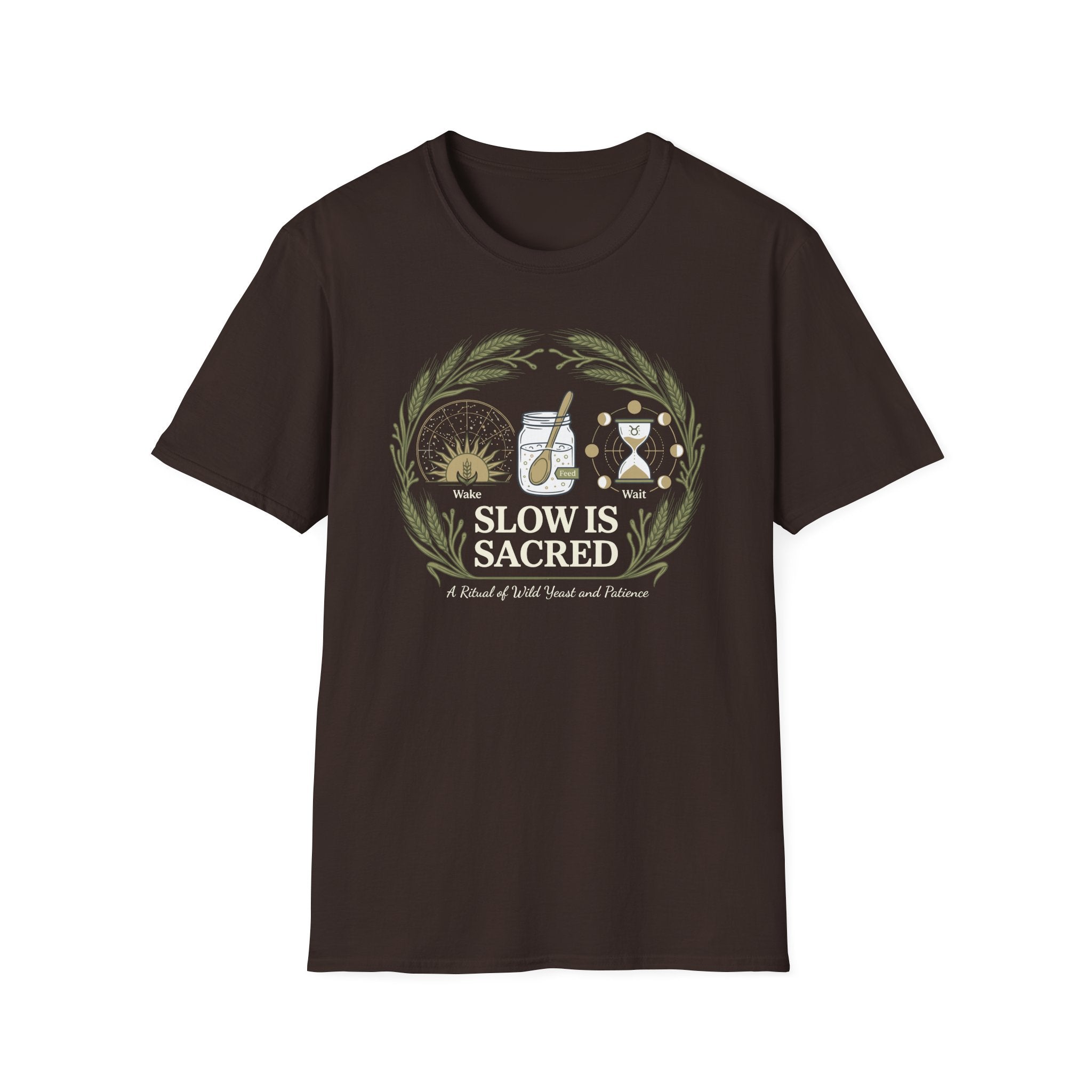 Slow is Sacred Wheat T-Shirt