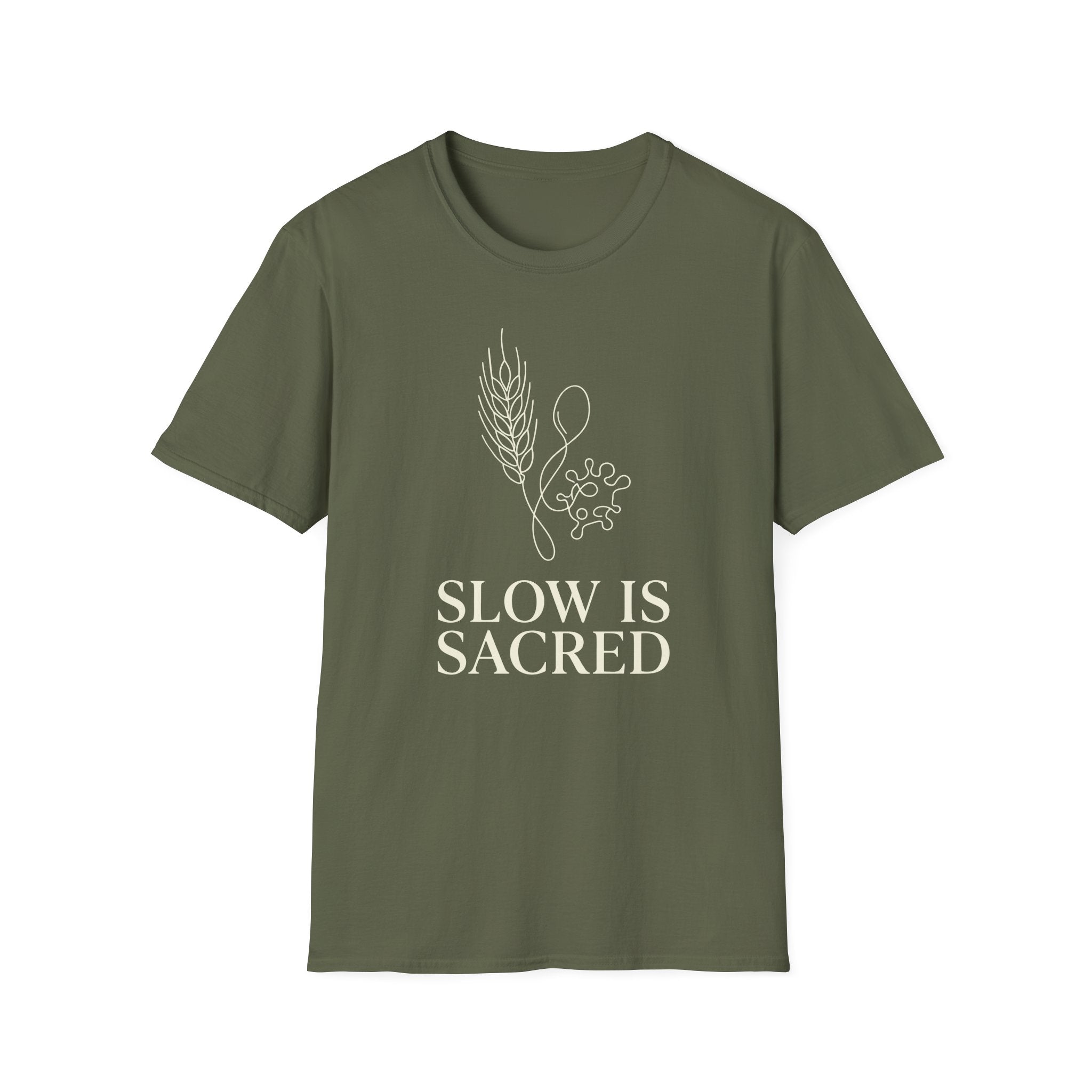 Slow is Sacred Wheat T-Shirt