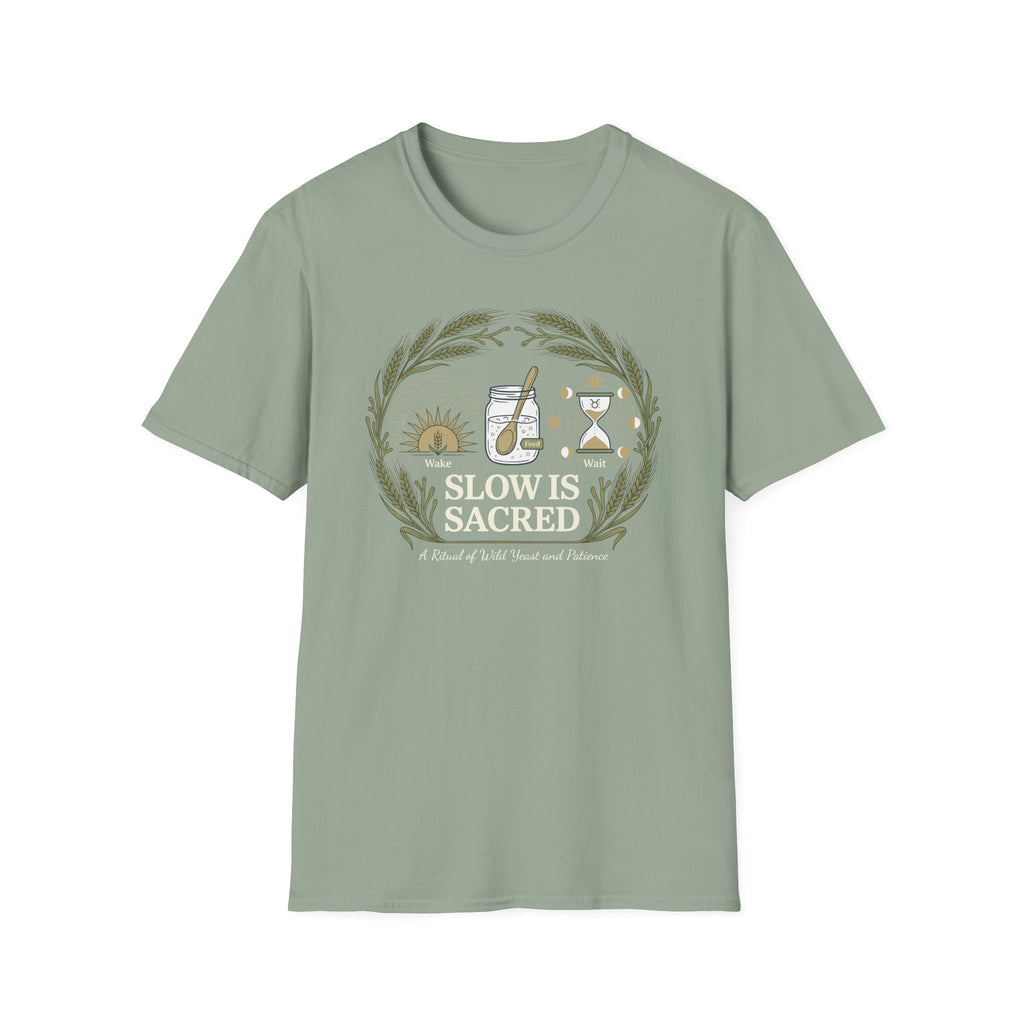 Slow is Sacred Wheat T-Shirt