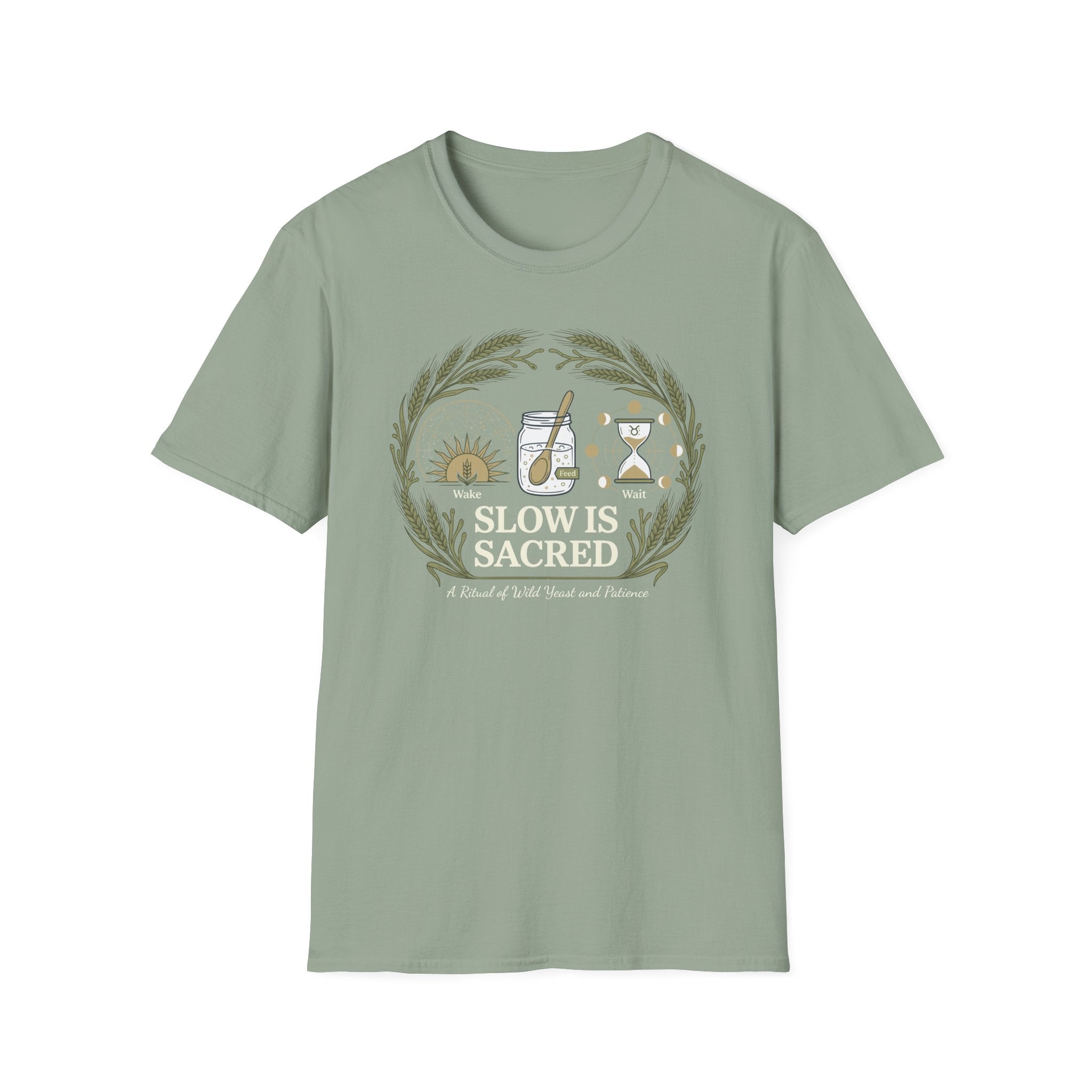 Slow is Sacred Wheat T-Shirt