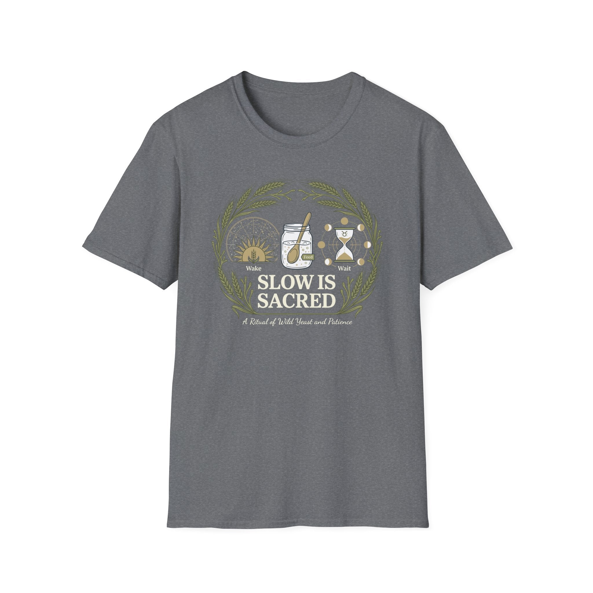 Slow is Sacred Wheat T-Shirt