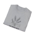 Support Wild Culture Wheat T-Shirt