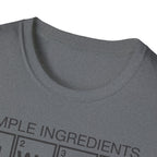 Simple Ingredients Table T-Shirt