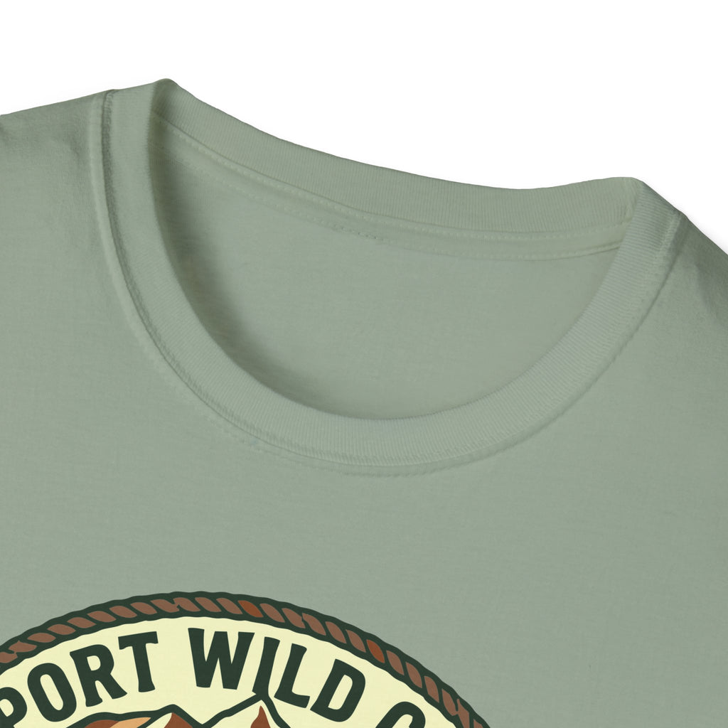 Support Wild Culture Mountain T-Shirt