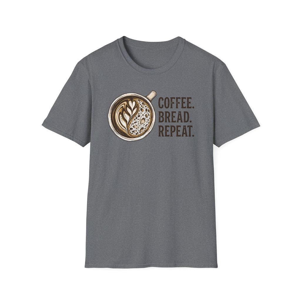Coffee Bread Repeat T-Shirt