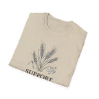 Support Wild Culture Wheat T-Shirt