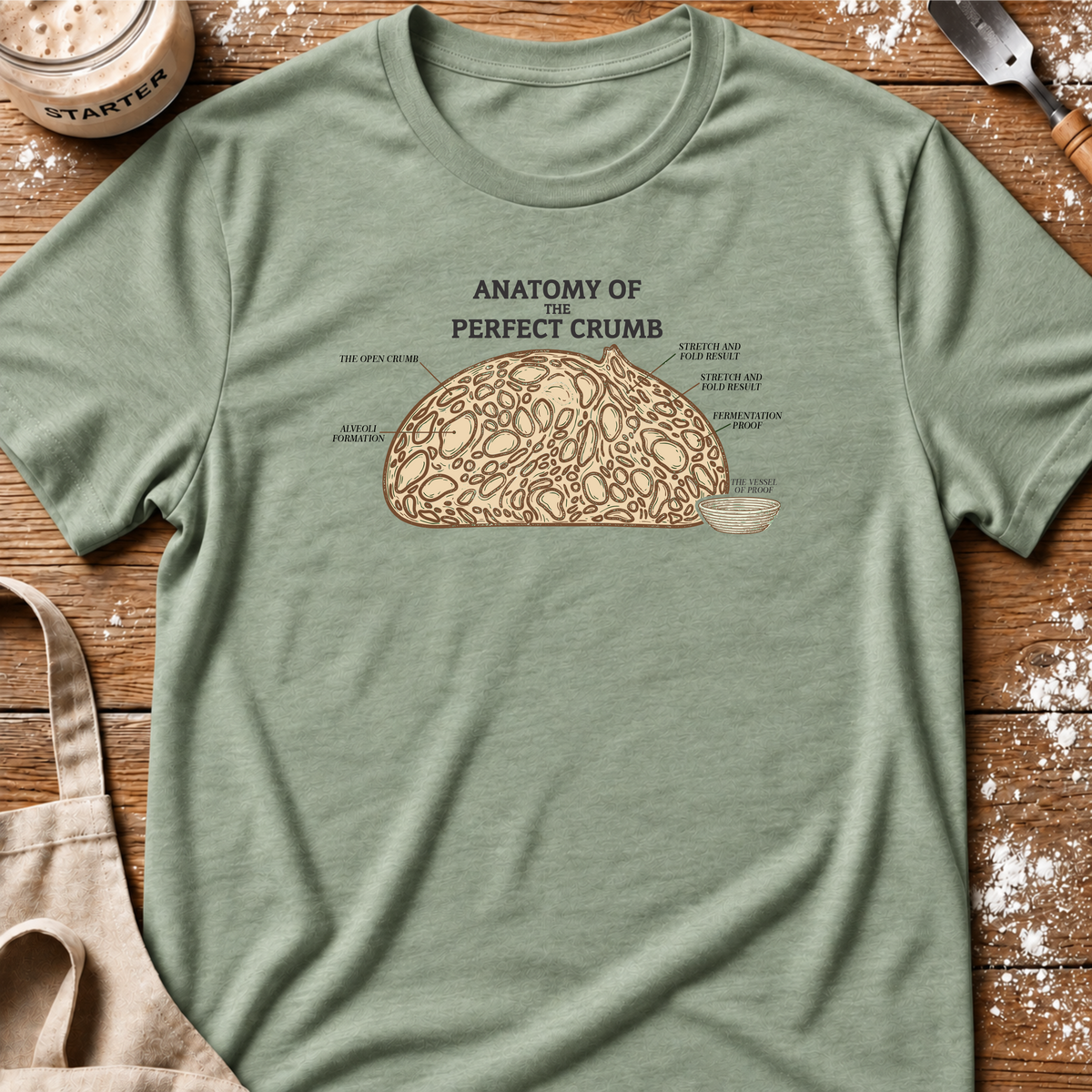 Anatomy of the Perfect Crumb T-Shirt