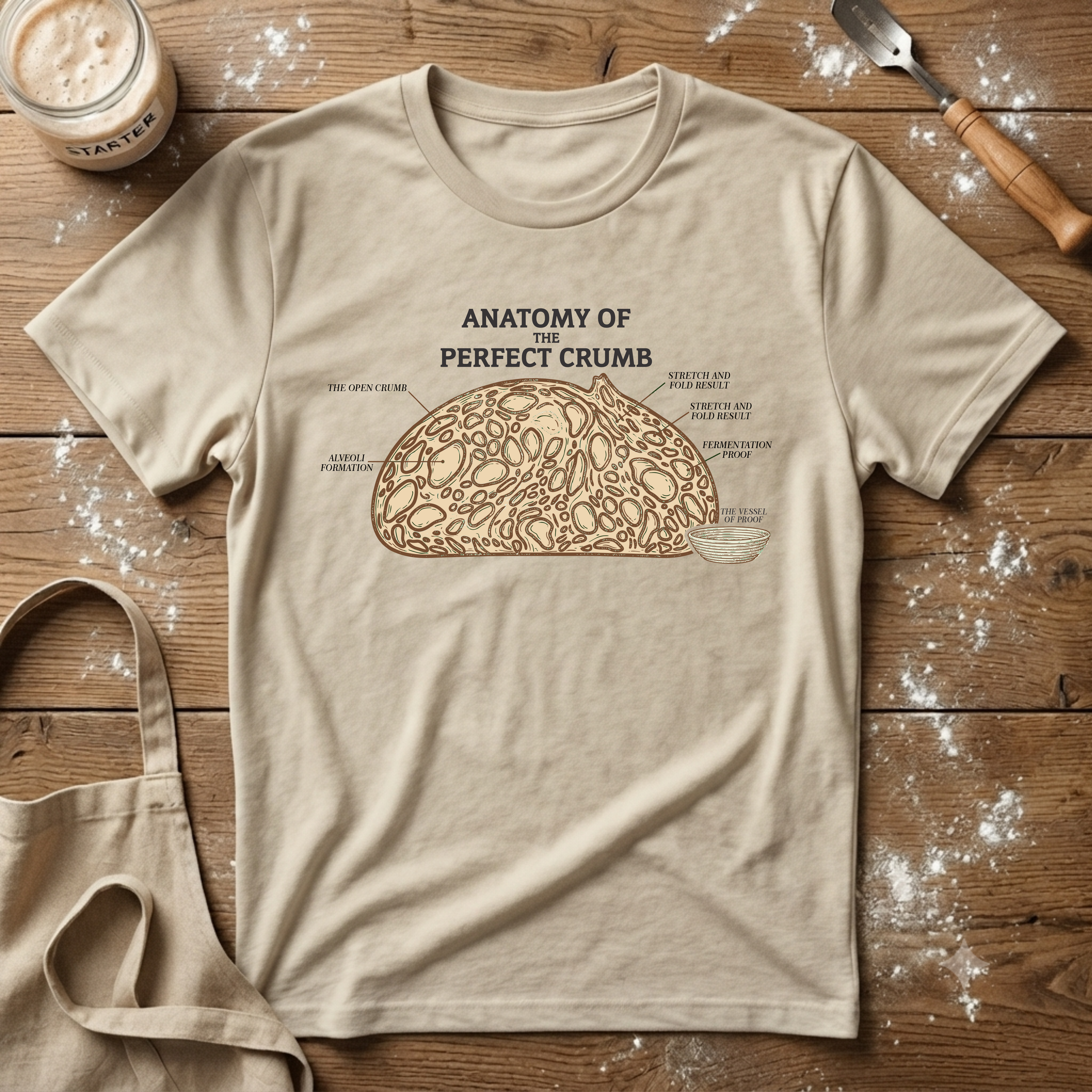 Anatomy of the Perfect Crumb T-Shirt
