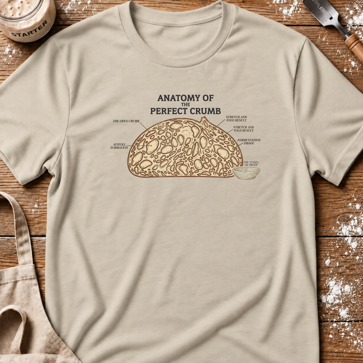 Anatomy of the Perfect Crumb T-Shirt